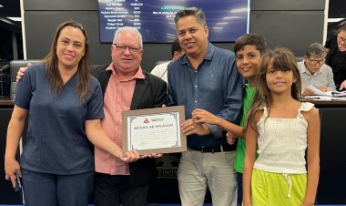 Marco Túlio recebeu Moção de Aplausos na Câmara Municipal de Timóteo