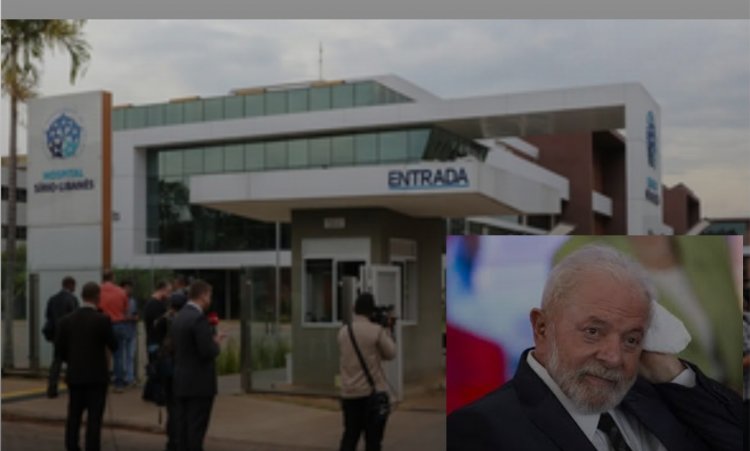 Lula é internado às pressas e passa por cirurgia em São Paulo para drenagem de hematoma