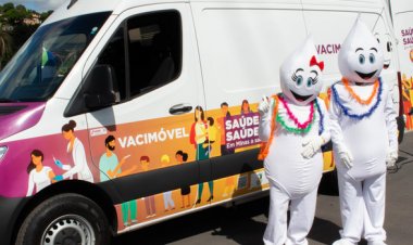 Minas coloca vacimóveis nas ruas durante o Carnaval para aumentar a cobertura de imunização