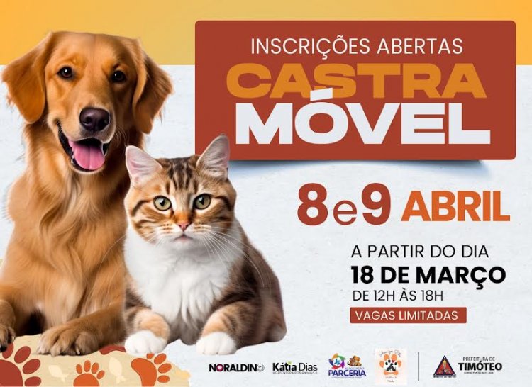 Timóteo receberá Castramóvel em abril