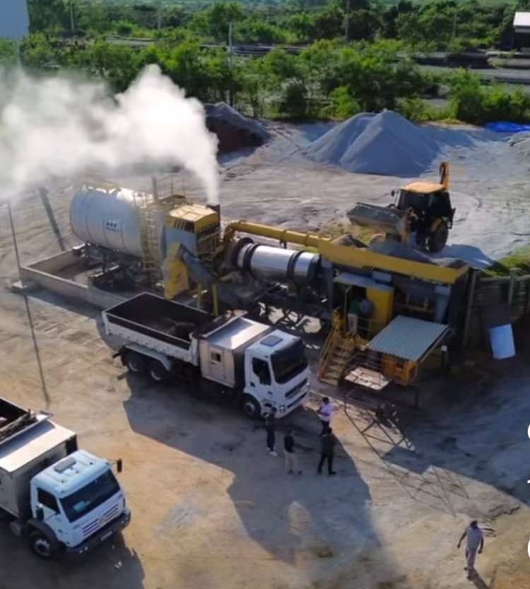 Vice-Prefeito de Timóteo e Vereadores Realizam Visita Técnica à Usina de Asfalto em Divinópolis
