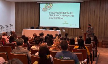 Evento marca lançamento do 1º Plano Municipal de Segurança Alimentar de Ipatinga