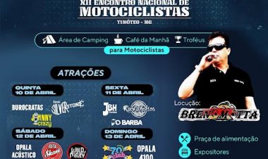 Timóteo recebe motociclistas de diversas localidades a partir desta quinta-feira