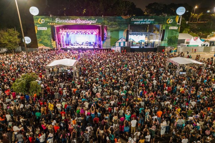 IPATINGA 61 ANOS Uma explosão de música e alegria no Parque Ipanema
