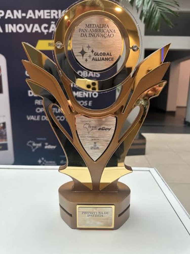 Prefeitura de Ipatinga é agraciada com a Medalha Pan-Americana da Inovação