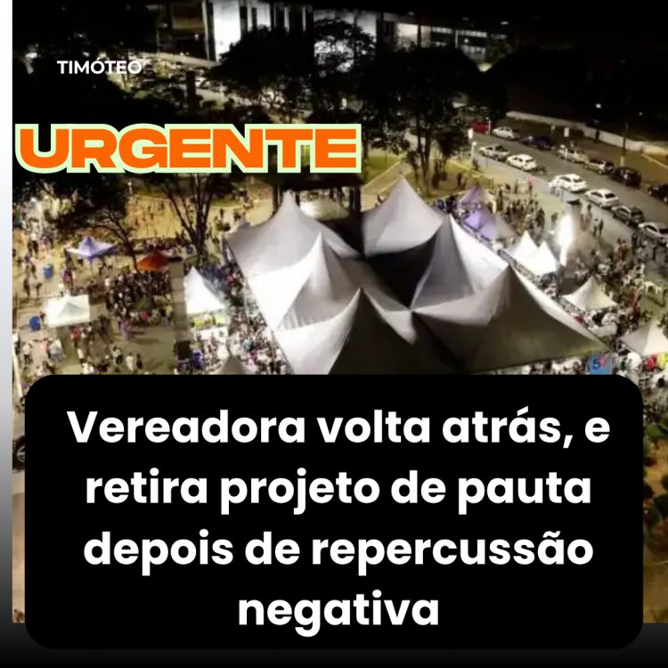 Projeto que visava proibir festas em Timóteo durante estado de emergência é retirado de pauta após forte reação popular