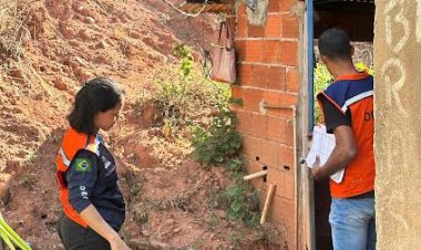 Defesa Civil de Ipatinga mantém trabalho contínuo de revistorias em imóveis interditados após chuva de 12 de janeiro