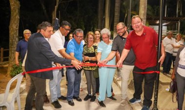 Prefeitura de Timóteo inaugura pista de caminhada da área de lazer do Santa Maria