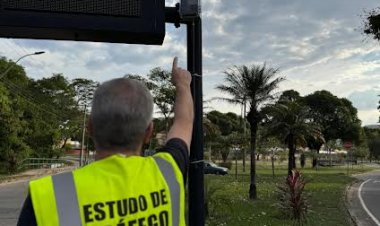 Ipatinga instala câmeras para contagem de veículos dentro do Plano de Mobilidade Urbana