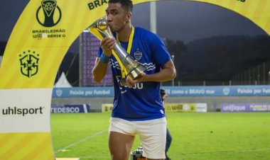 Jogador de Timóteo conquista título nacional com o Barra Futebol Clube em Santa Catarina
