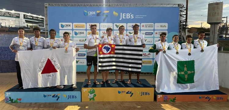 Atletas de Ipatinga fazem bonito nos Jogos Escolares Brasileiros (JEBs)