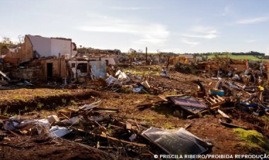 Médicos e psicólogos do SUS atendem vítimas do tornado no Paraná